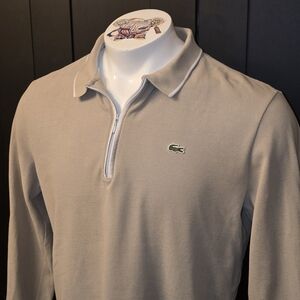 Lacoste Men's Gray Polo Shirt